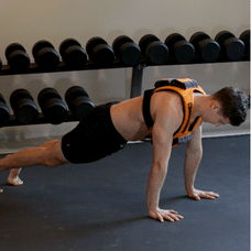 Weighted Push Ups