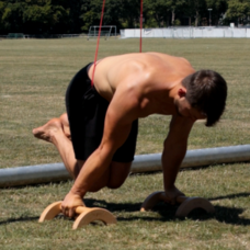 Banded Advanced Tuck Planche