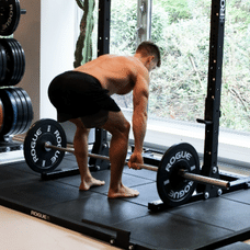 Romanian Deadlift with a barbell