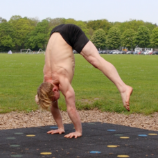 Press Handstand Raises