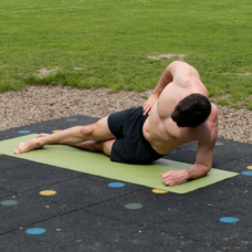 Side Plank Crunches