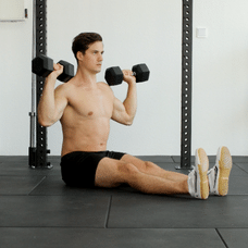 Z Press with dumbbells