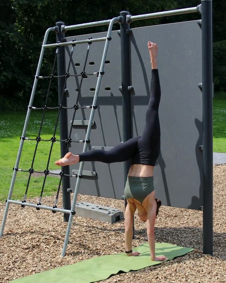 Aufschwung + L- Handstand für Anfänger :innen