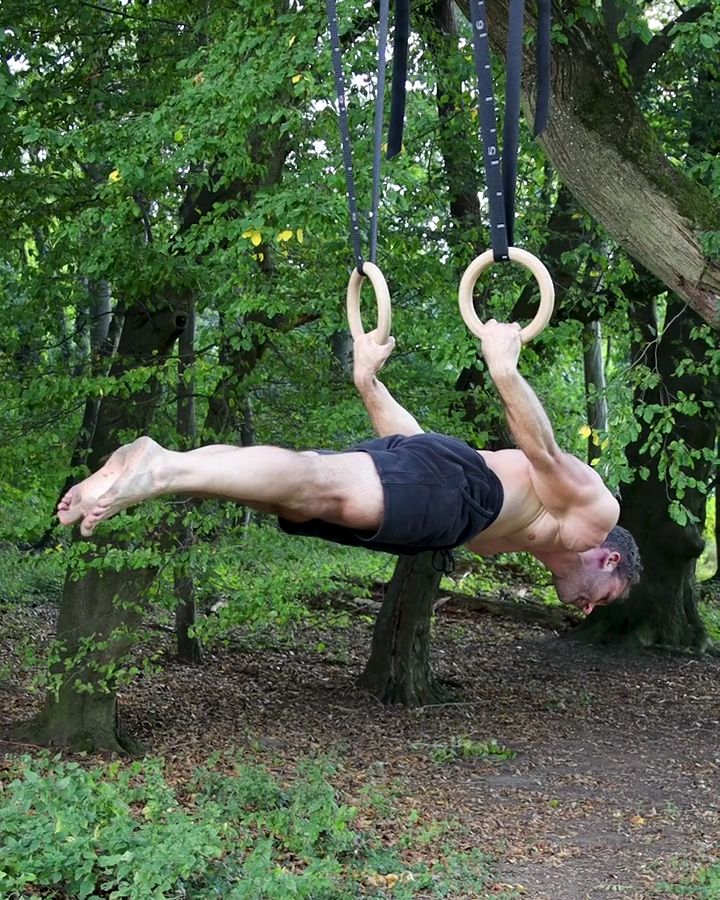 Back Lever with gym rings