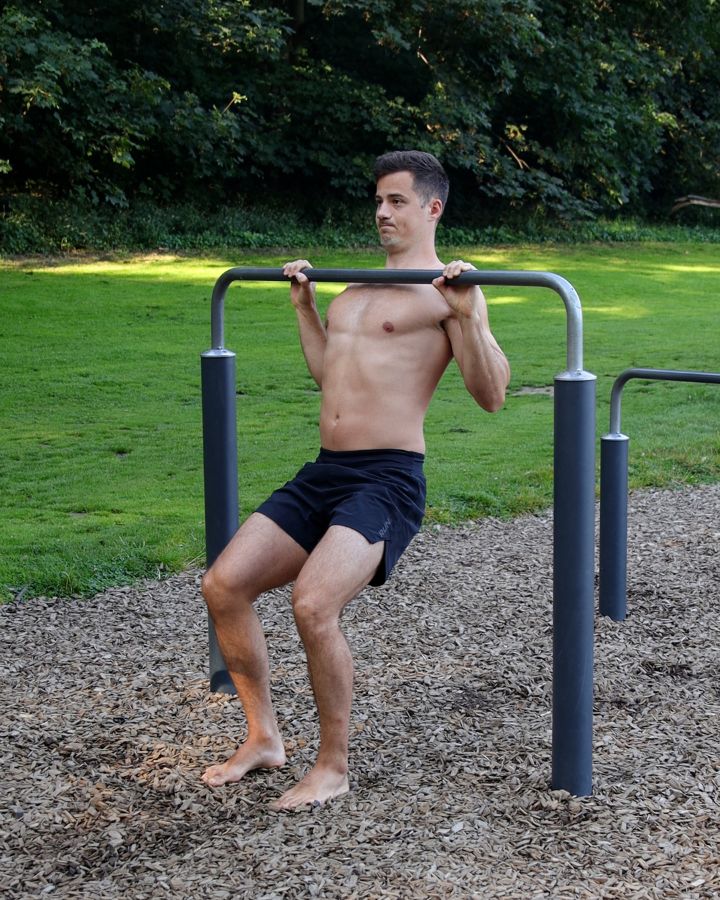 Assisted Pull Ups with a Bar