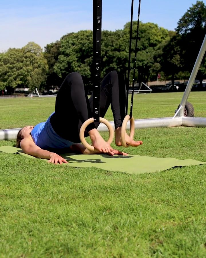 Leg Curls with gym rings