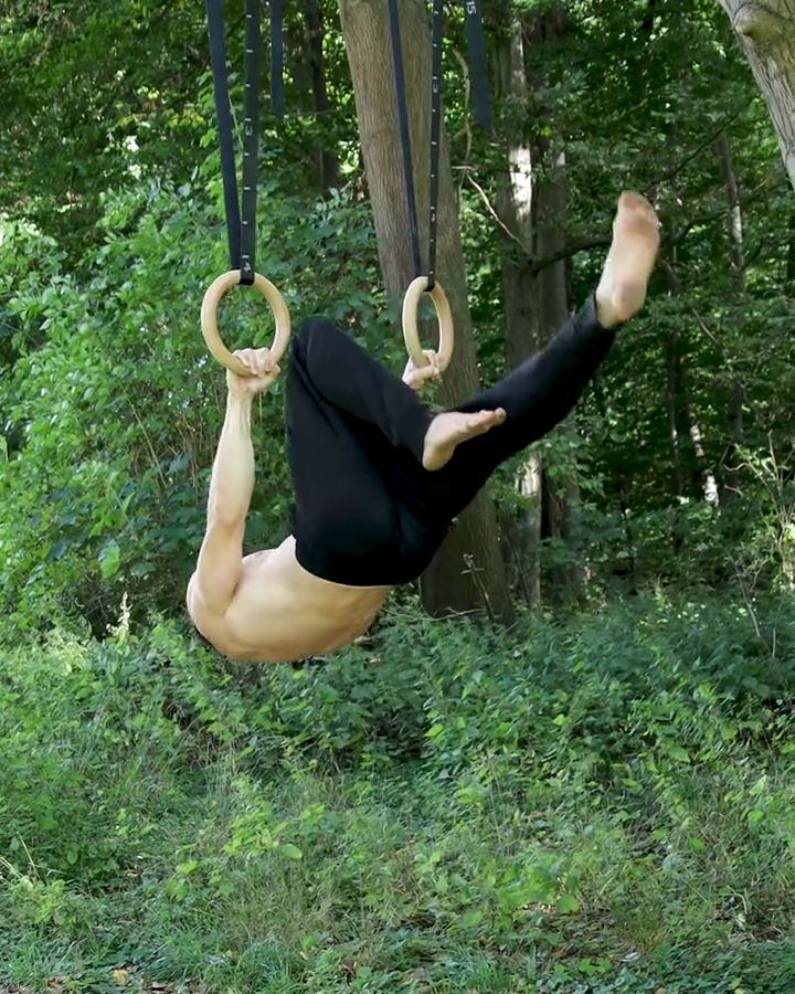 One Leg Front Lever Pulls