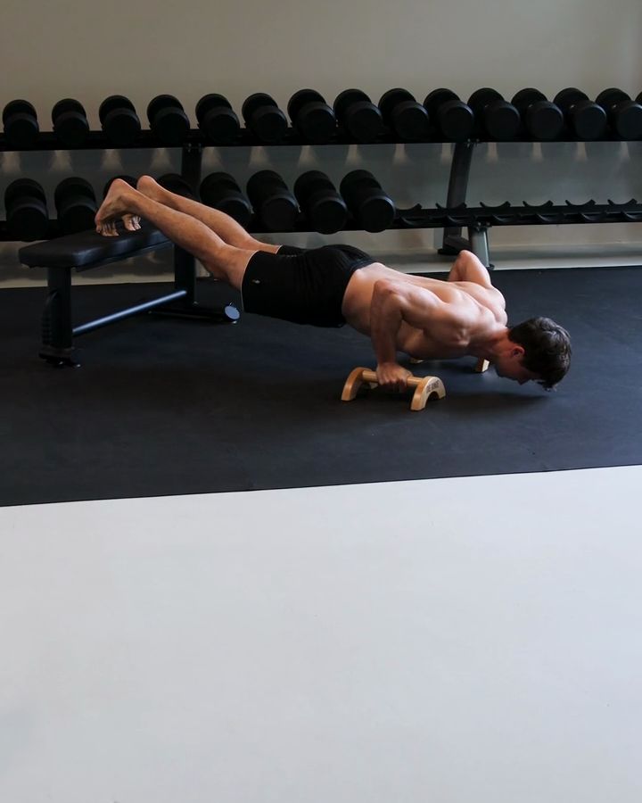 Push Ups Elevated Feet