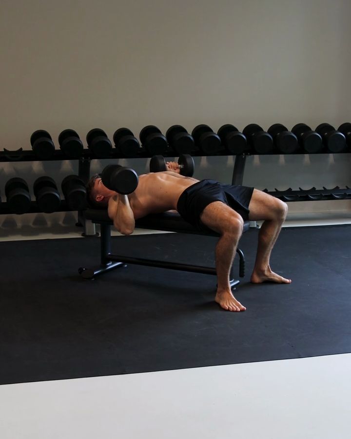 Bench Press with dumbbells