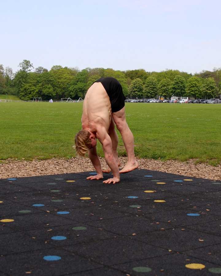 Press Handstand Raises