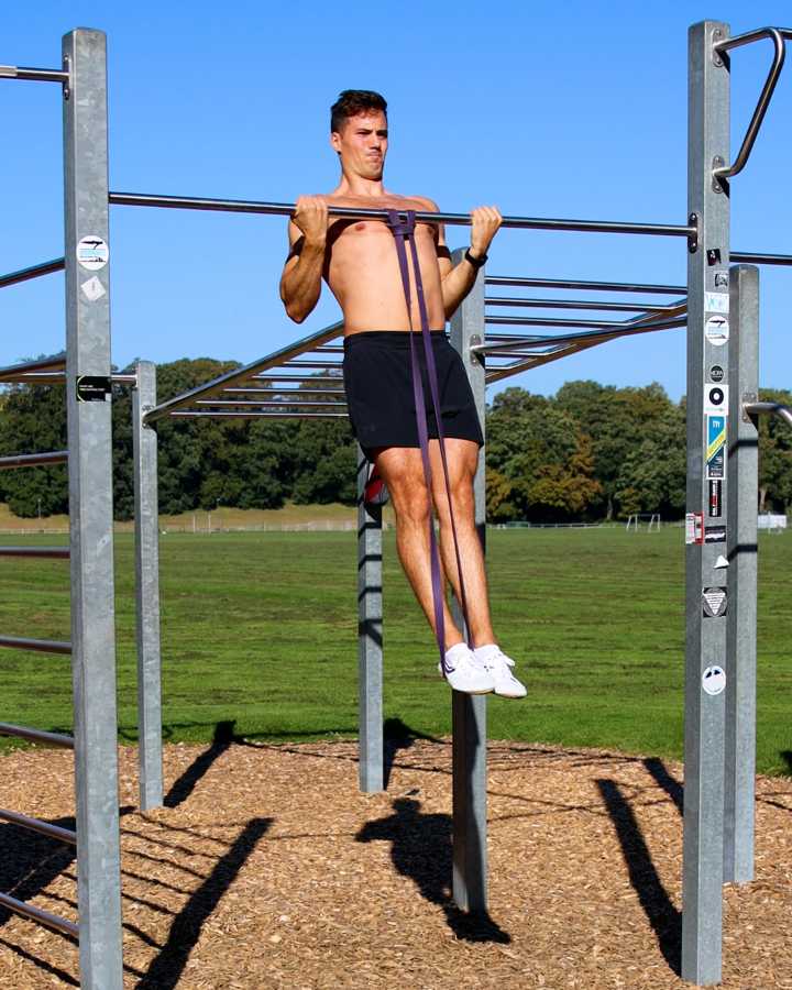 Banded Chin Ups