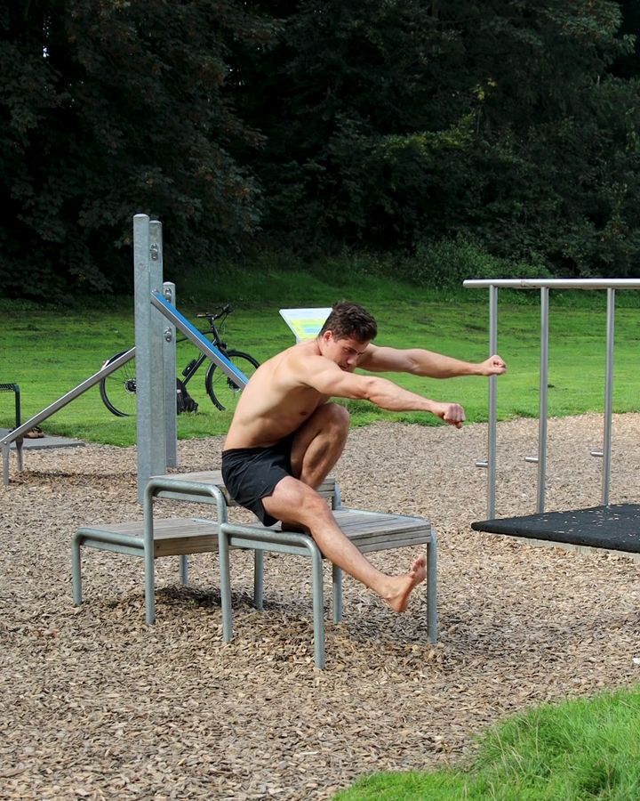 Elevated Pistol Squats