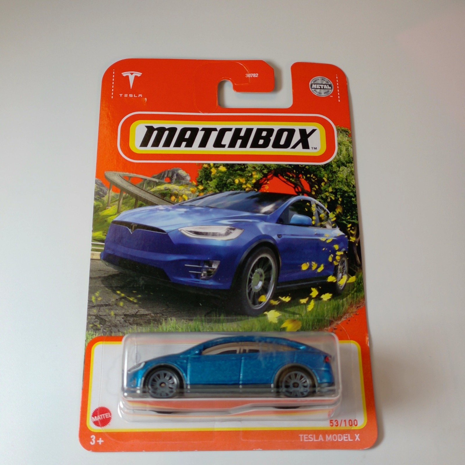 Matchbox TESLA MODEL X Blue (#53/100)