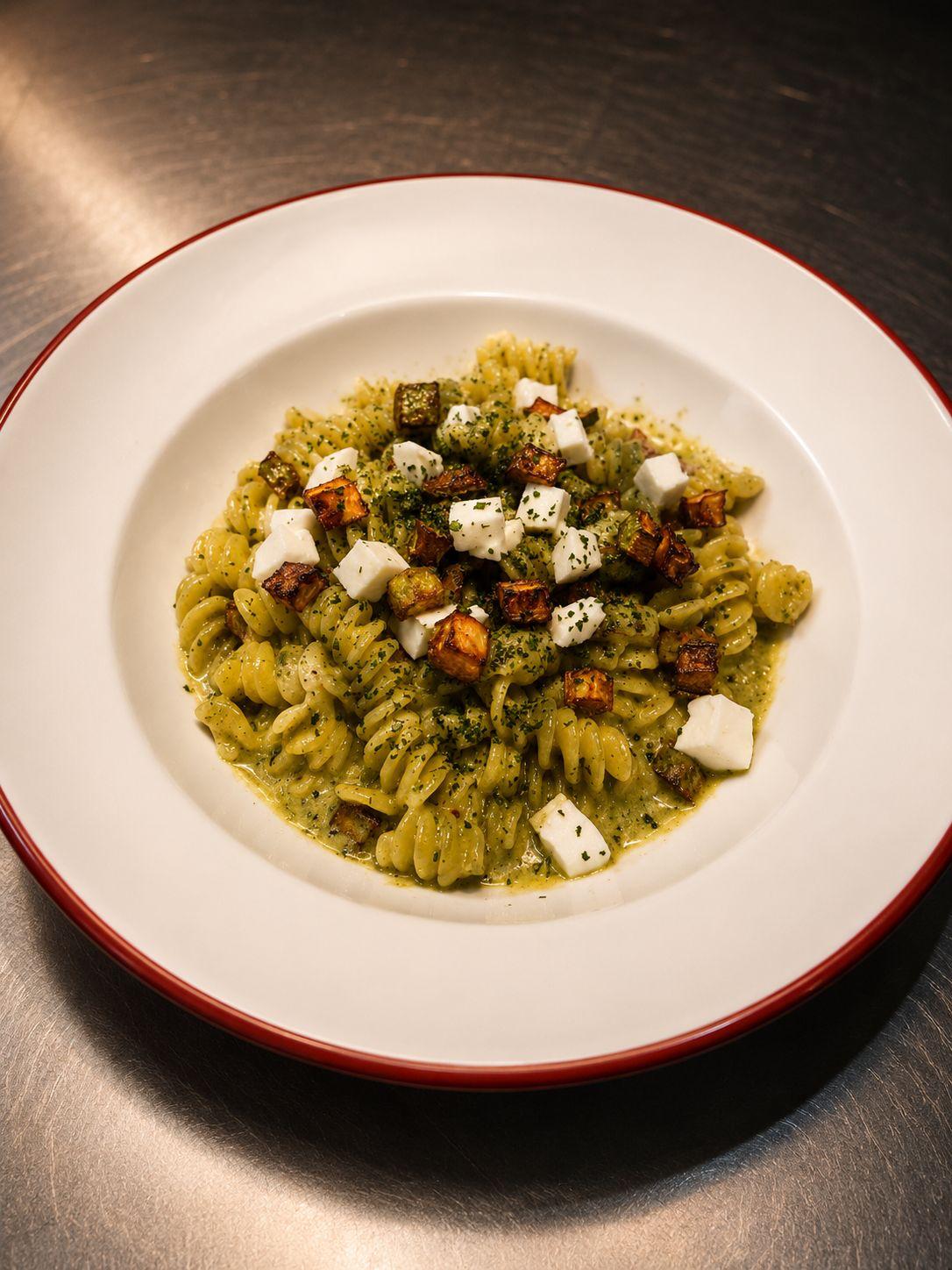 Fusilli Al Pesto