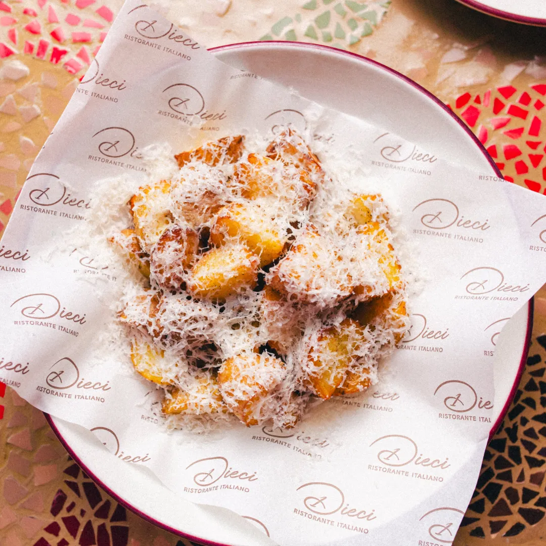 Patatine Al Parmigiano