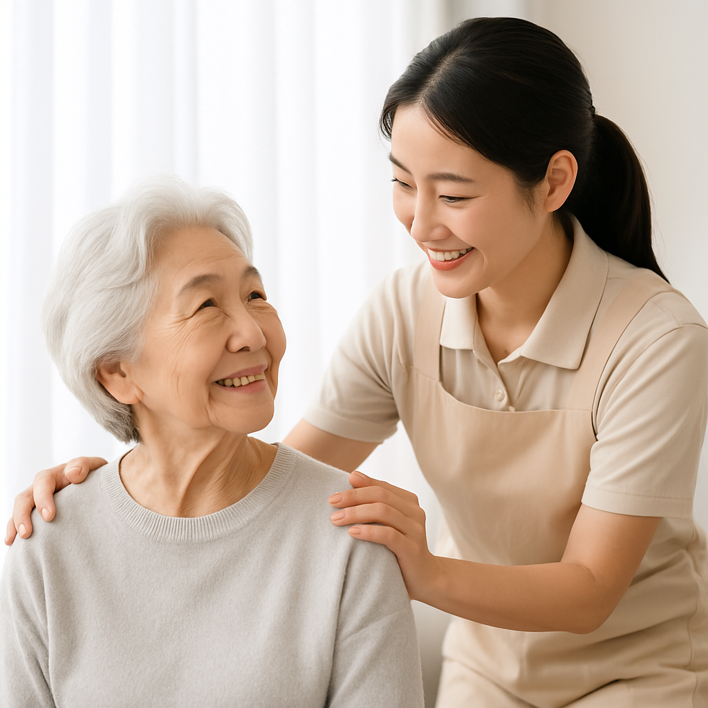 간병인 모집 이미지