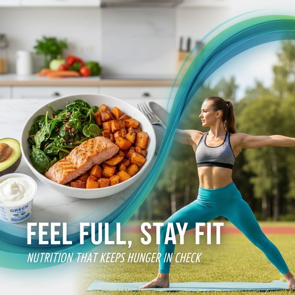 Protein-rich foods including eggs, fish, chicken, paneer, Greek yogurt, dals, and tofu for hunger control