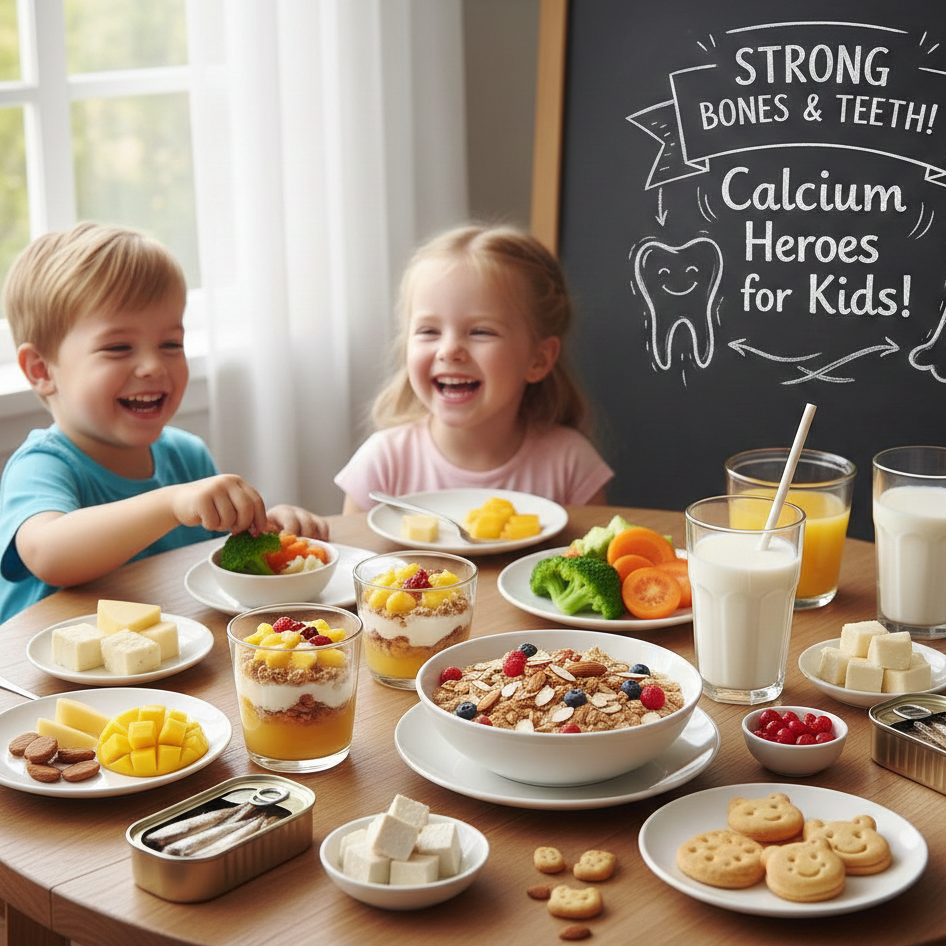 Iron-rich foods for babies including lentils, egg yolk, iron-fortified cereals, and pureed meat