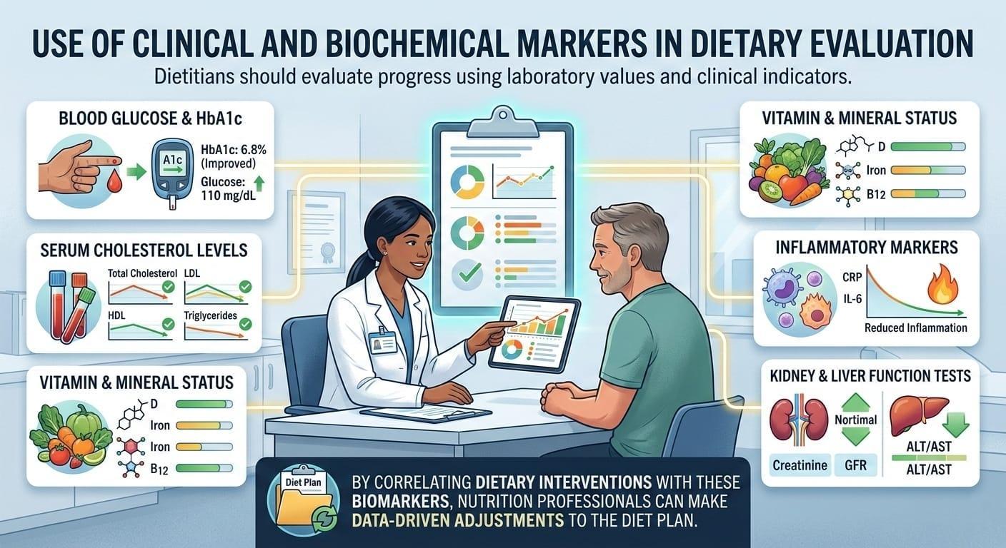 Digital health dashboard showing continuous progress tracking, food logs, body composition analysis, and behavioral monitoring