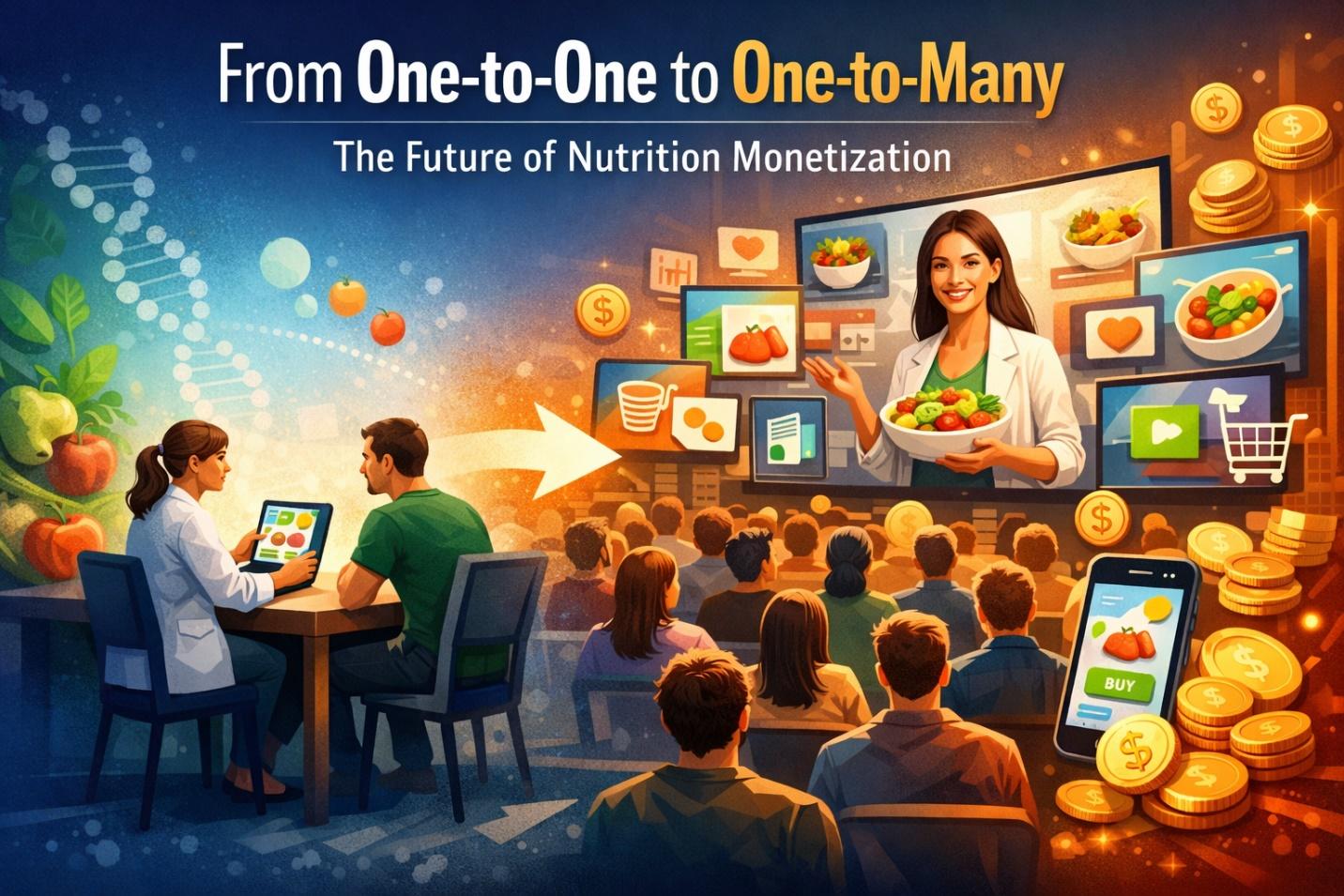 From One-to-One to One-to-Many: The Future of Nutrition Monetization