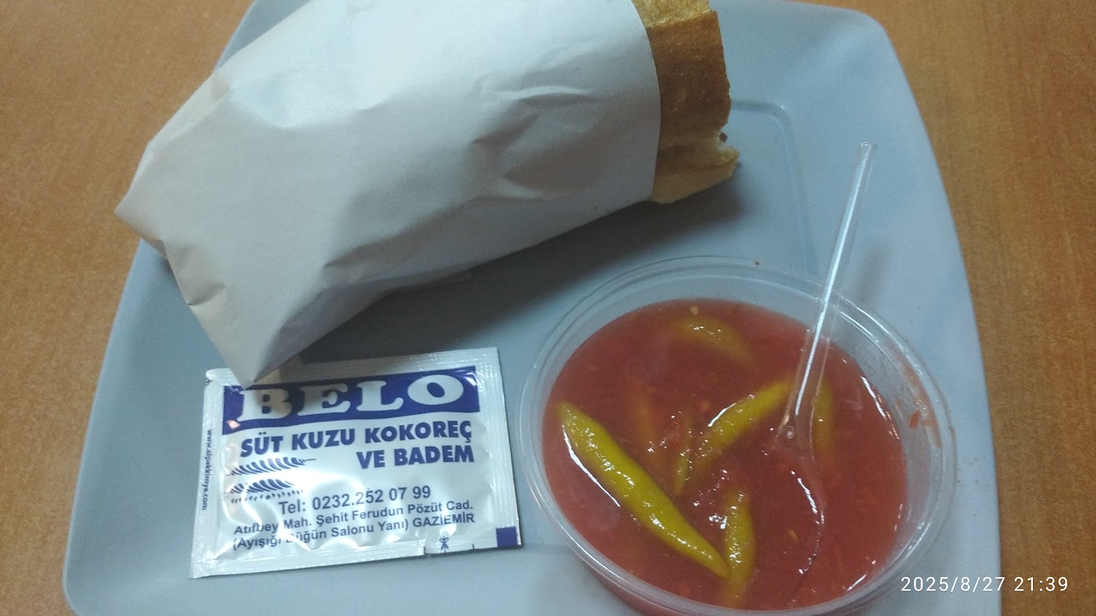 Belo Süt Kuzu Kokoreç & Badem