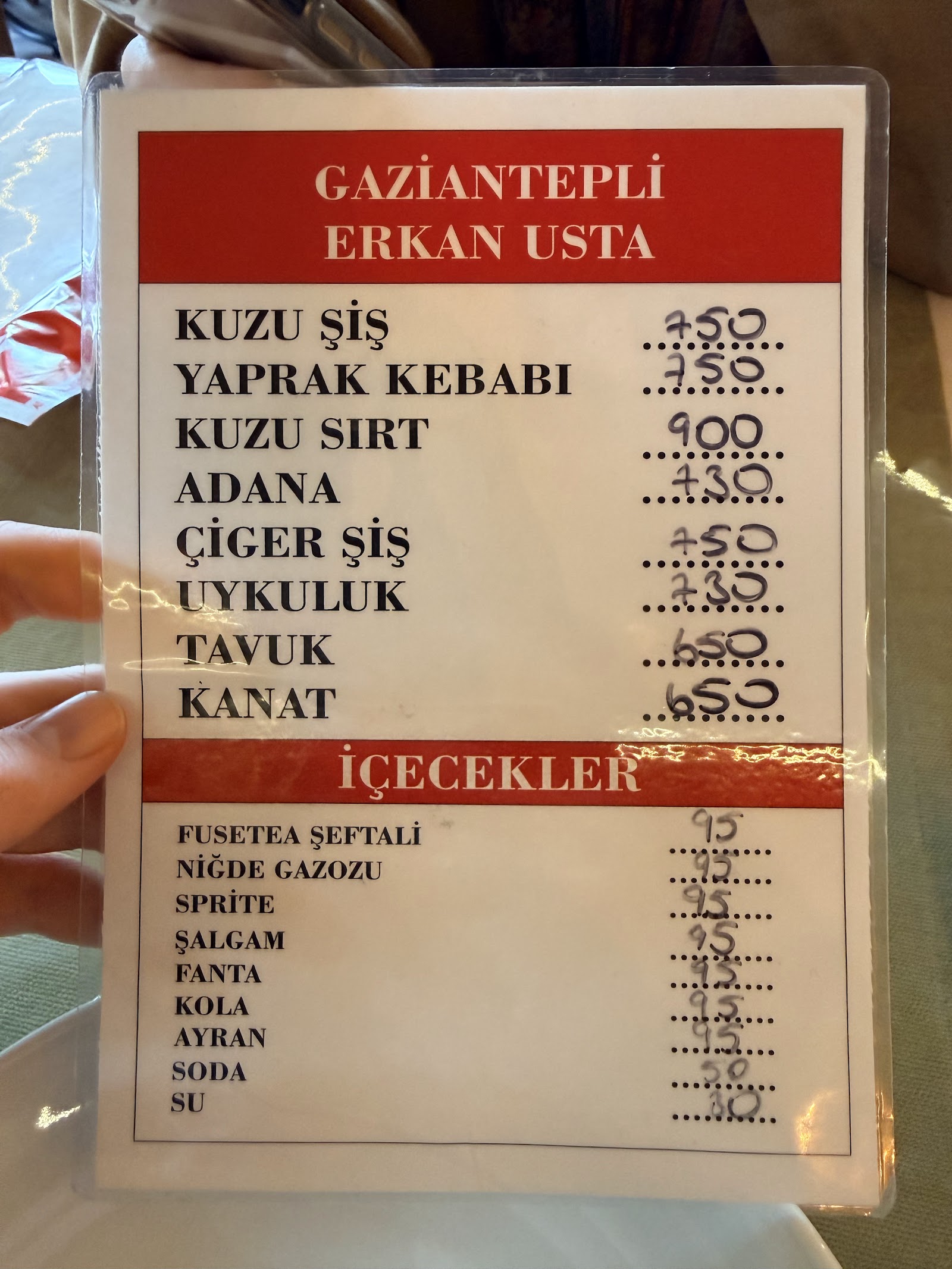 The Place of Gaziantep Kebab Master Erkan