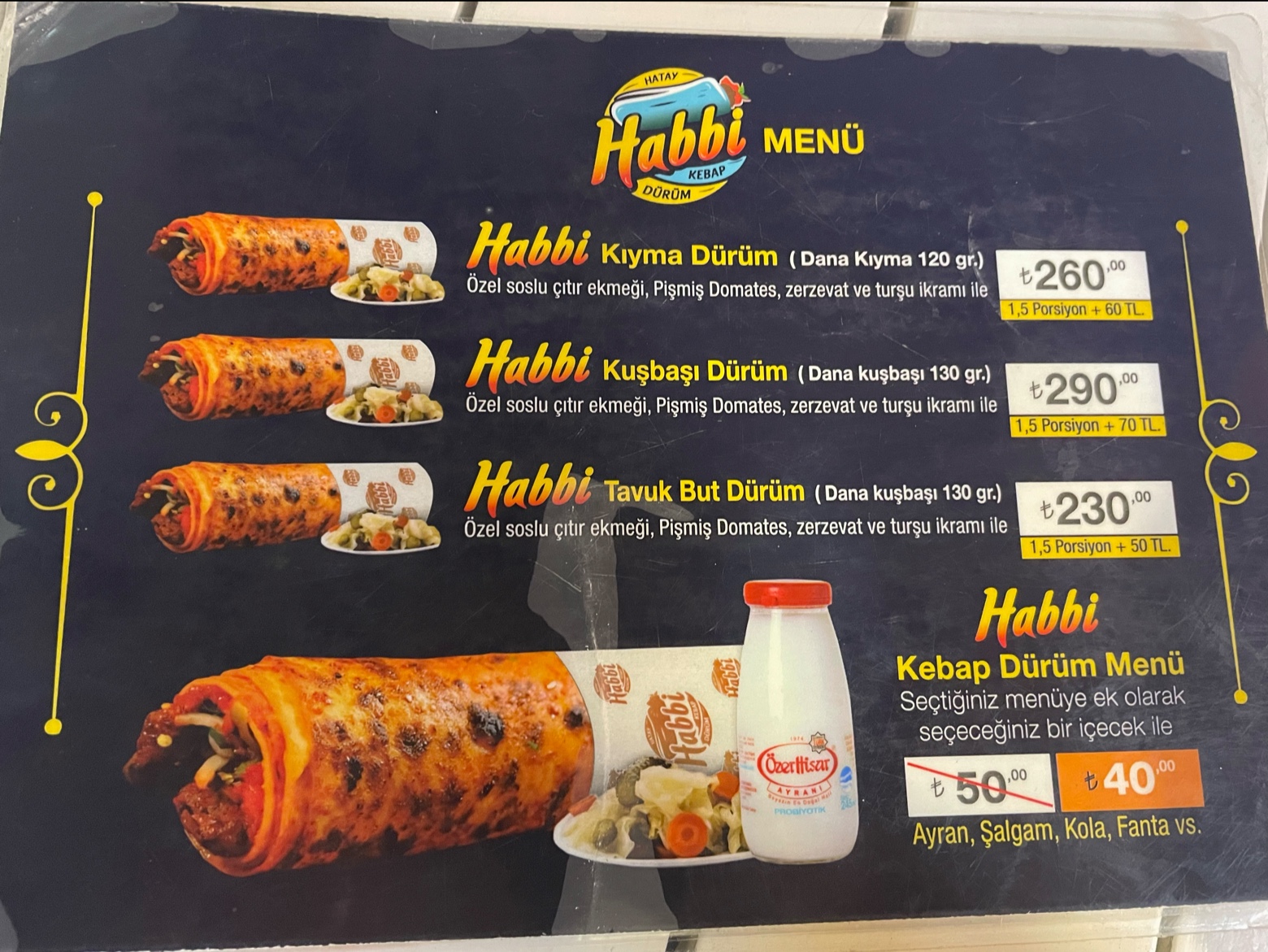 Habbi Kebap Dürüm