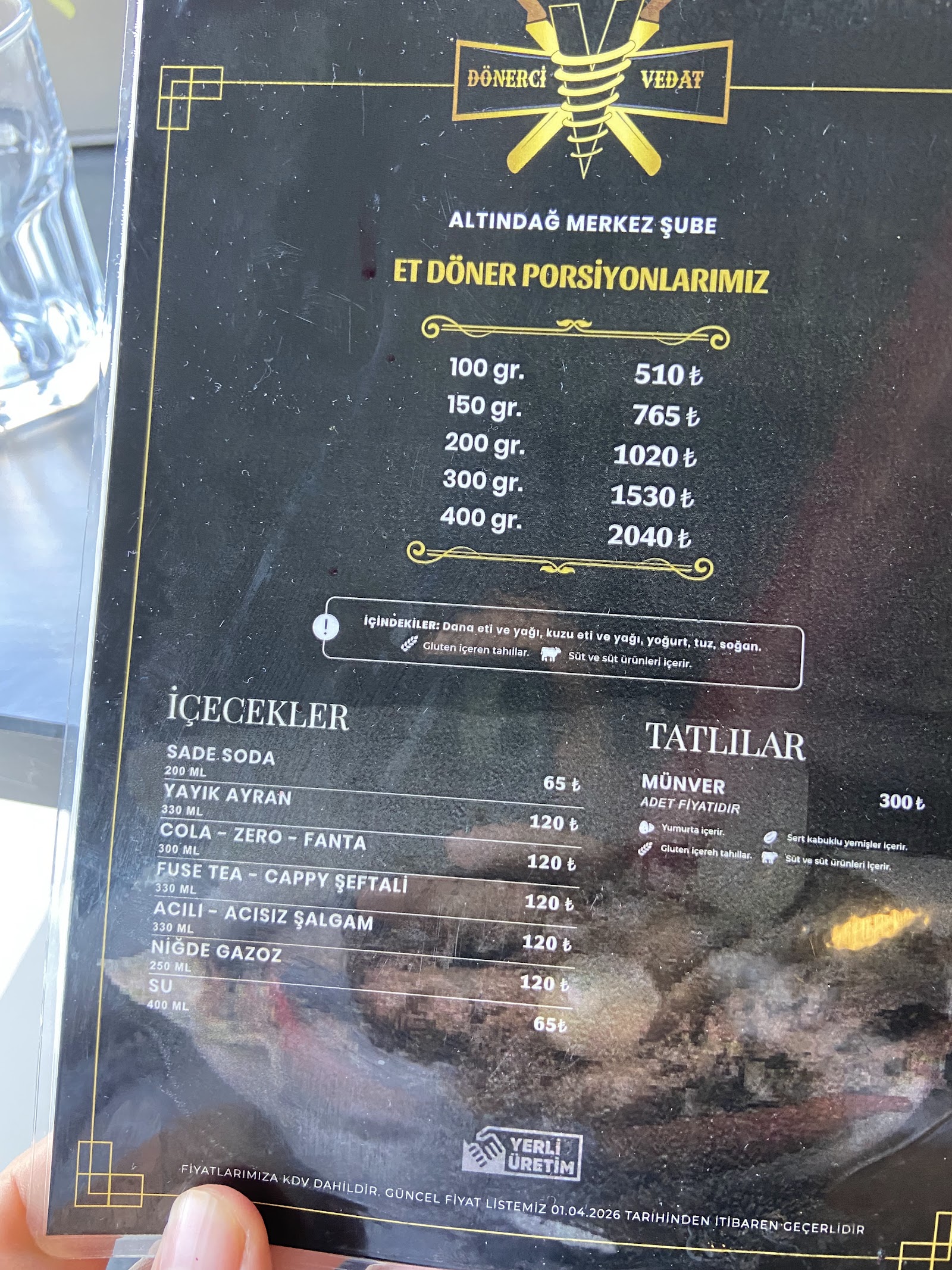 Dönerci Vedat Usta | İzmir - Altındağ