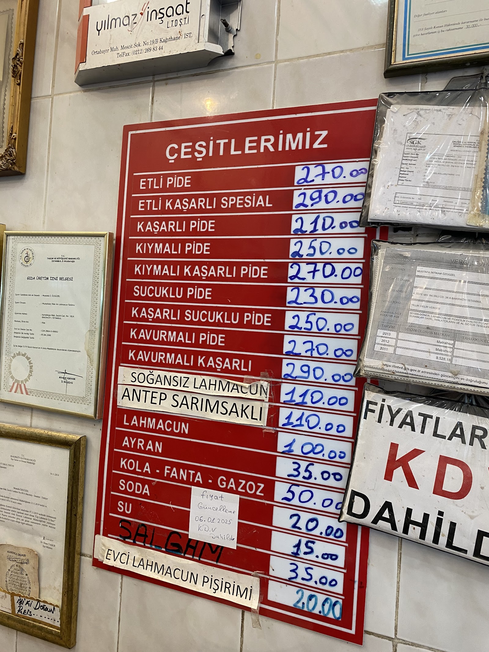 Mustafalar Lahmacun ve Pide