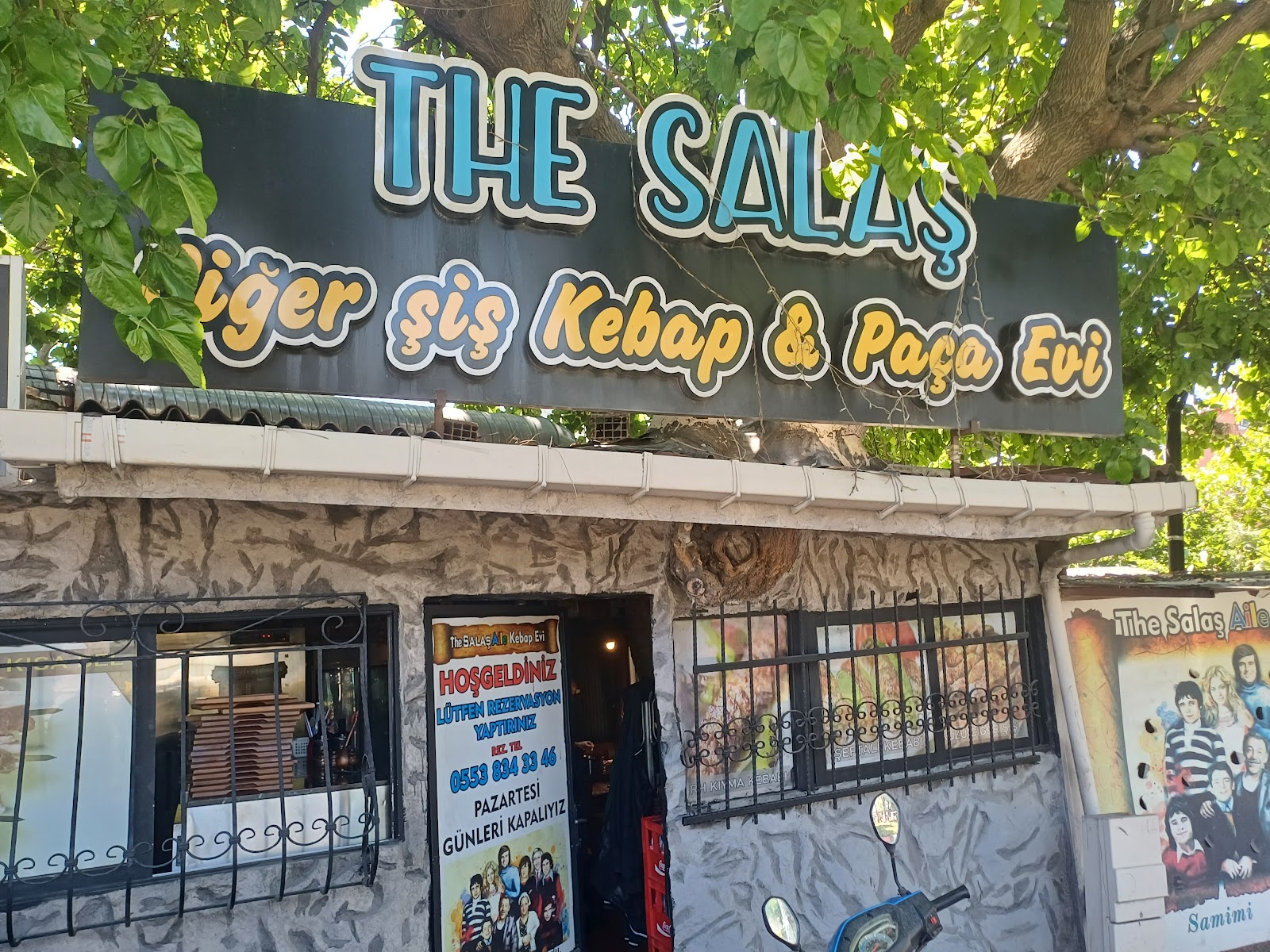 The Salaş ciğer şeftali kebabı (Kebap Evi)