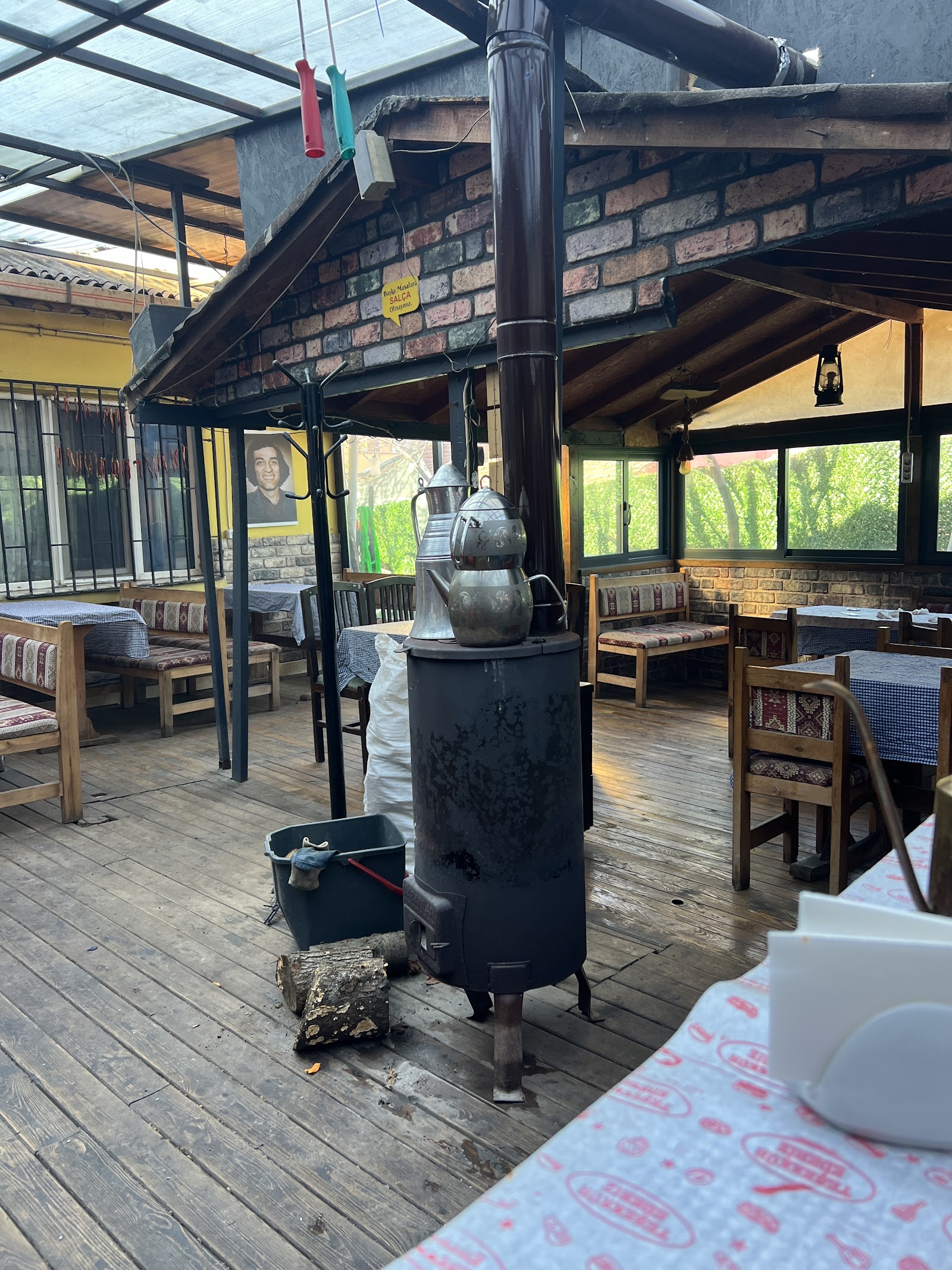 The Salaş ciğer şeftali kebabı (Kebap Evi)