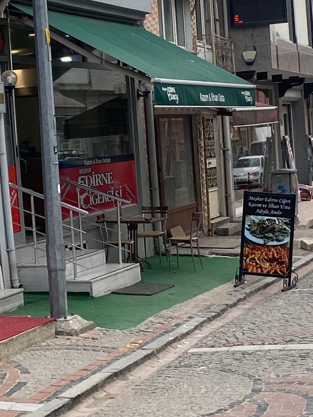 Meşhur Edirne Ciğercisi Kazım ve İlhan Usta