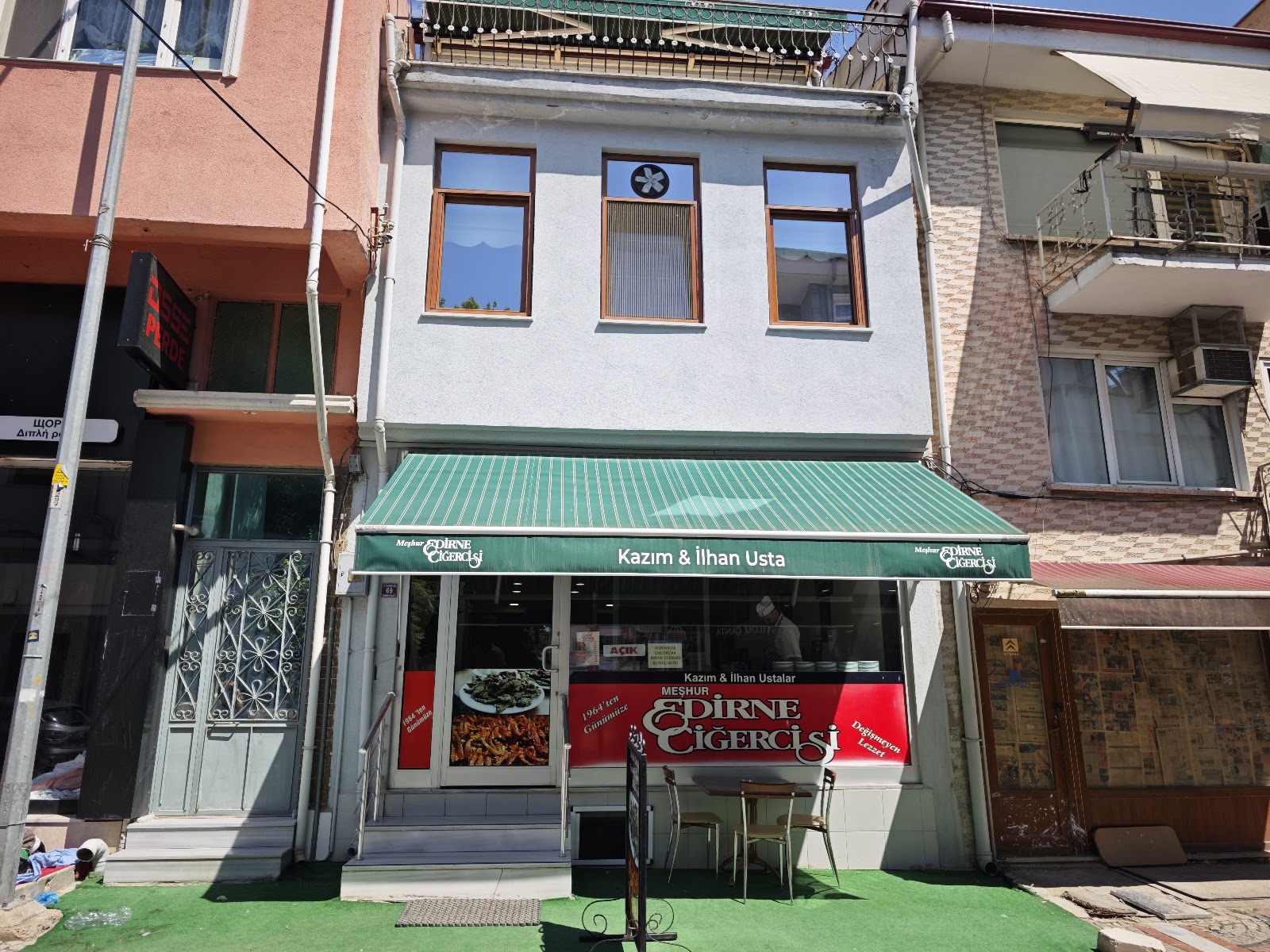 Meşhur Edirne Ciğercisi Kazım ve İlhan Usta