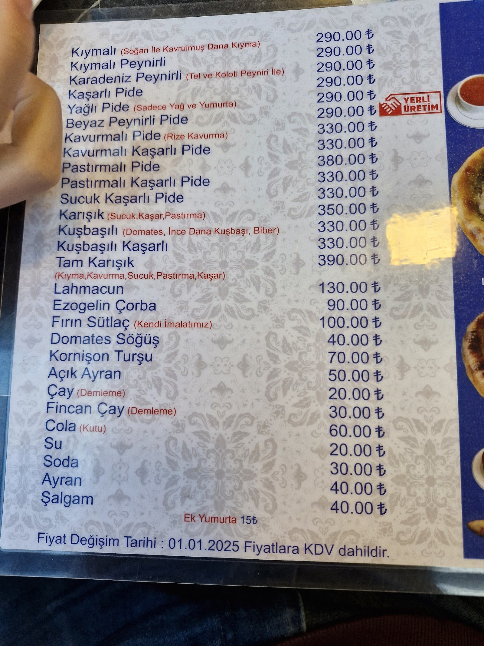 KÖŞEM KARADENİZ PİDE