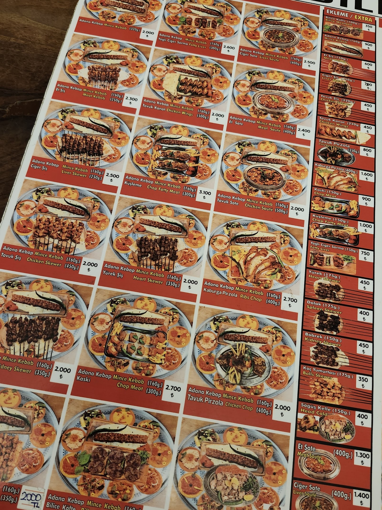 Bilice Kebap