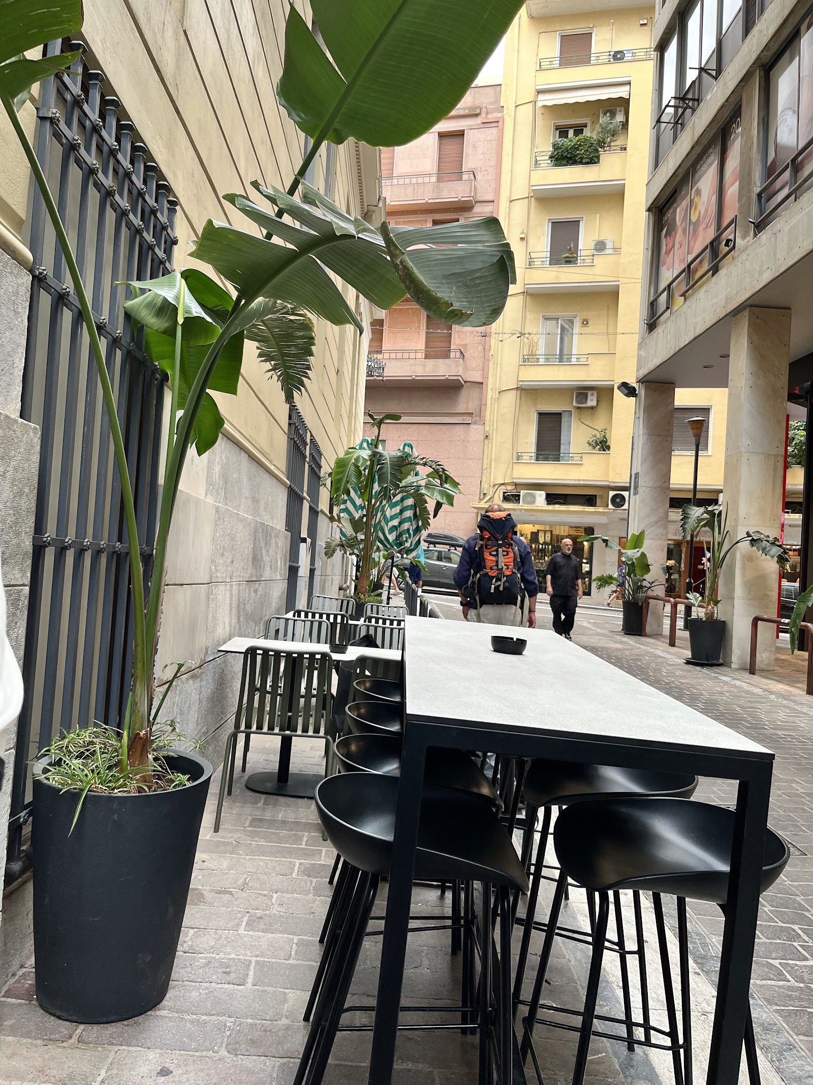 THE BAR IN FRONT OF THE BAR