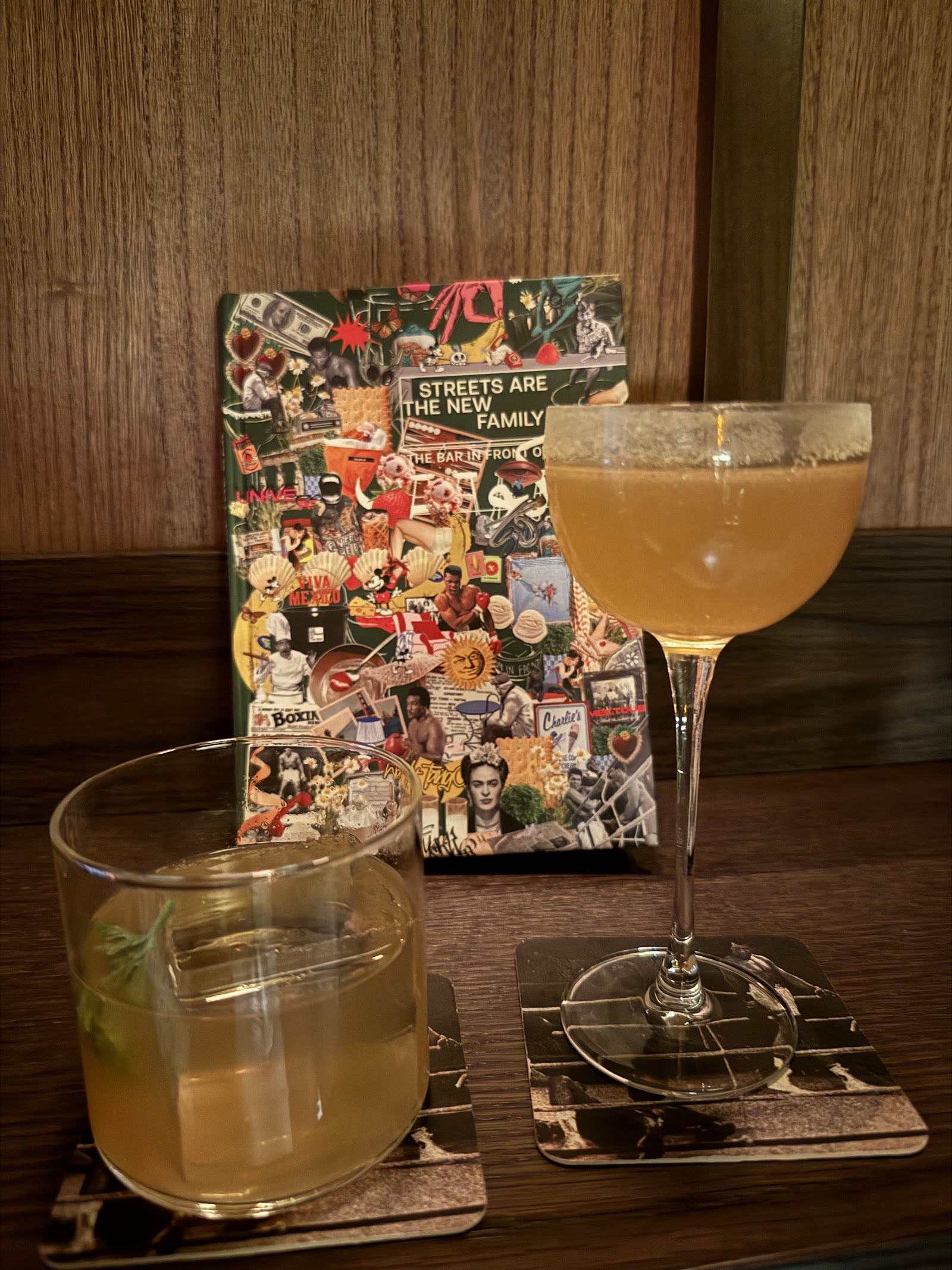 THE BAR IN FRONT OF THE BAR