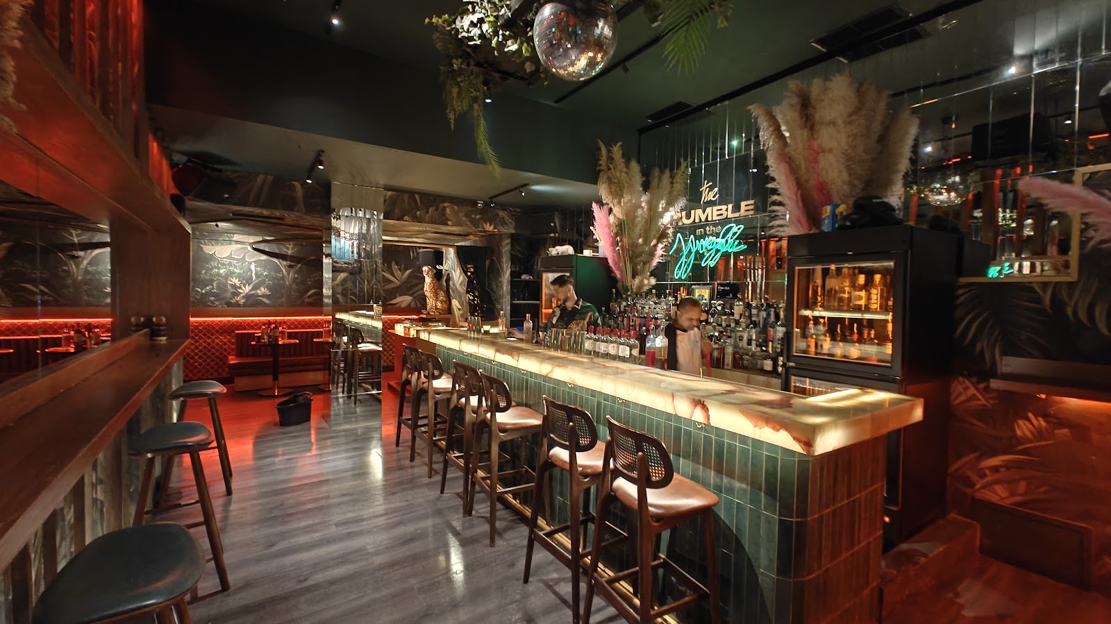 THE BAR IN FRONT OF THE BAR