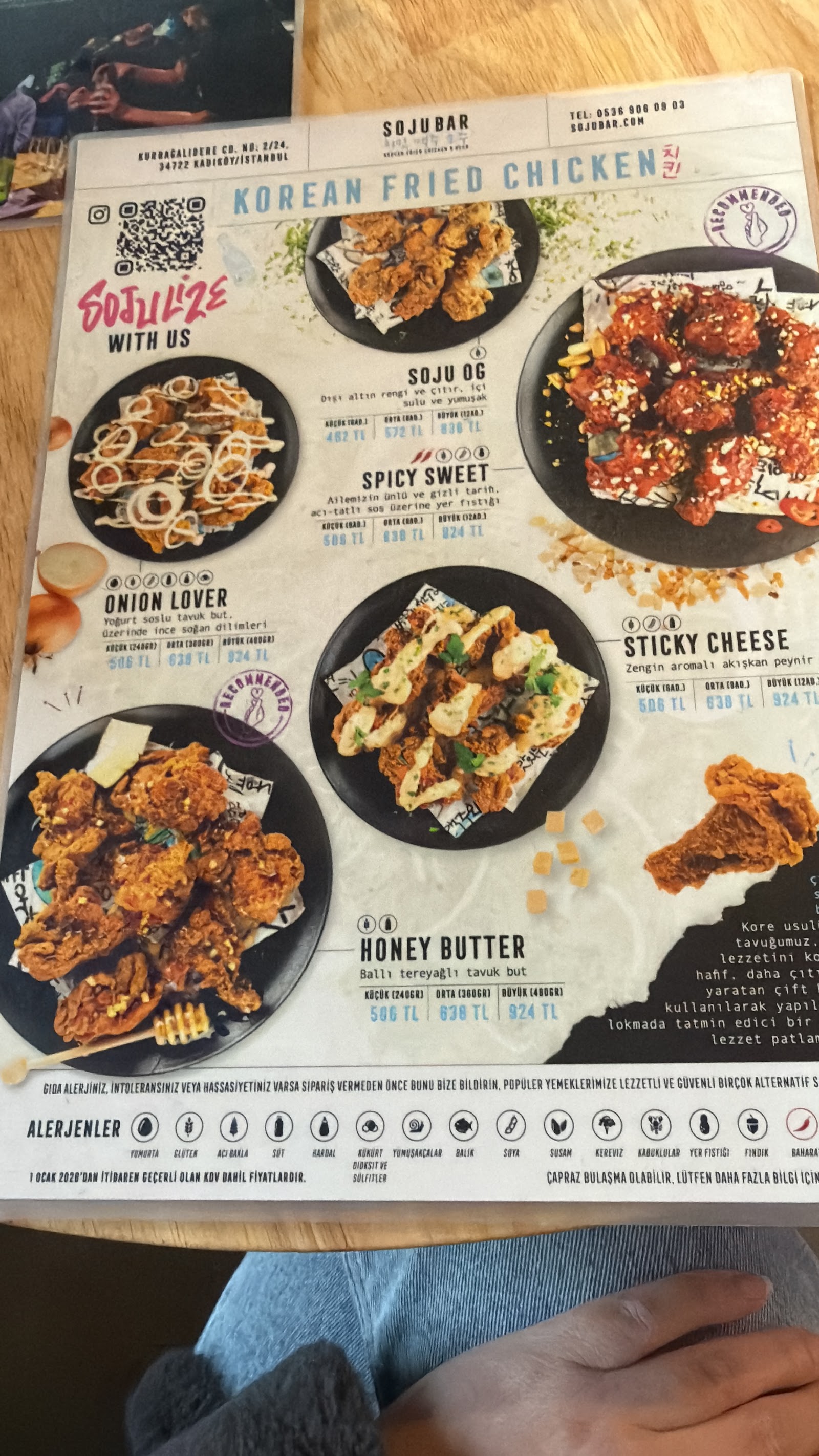 Sojubar İstanbul Terminal 소주 | Korean Fried Chicken
