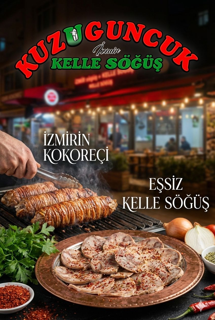 Kuzuguncuk Kokoreç İzmir Kelle Söğüş