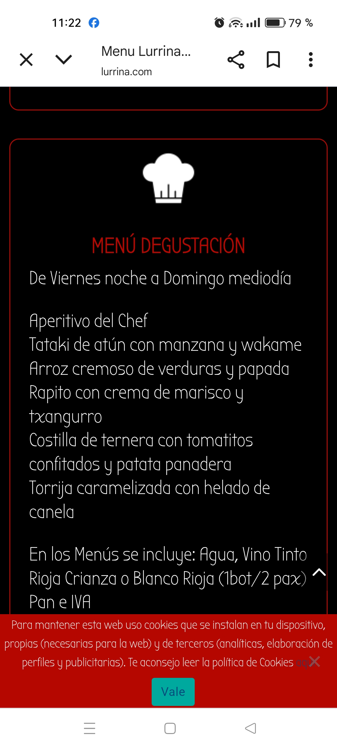 Restaurante Lurrina