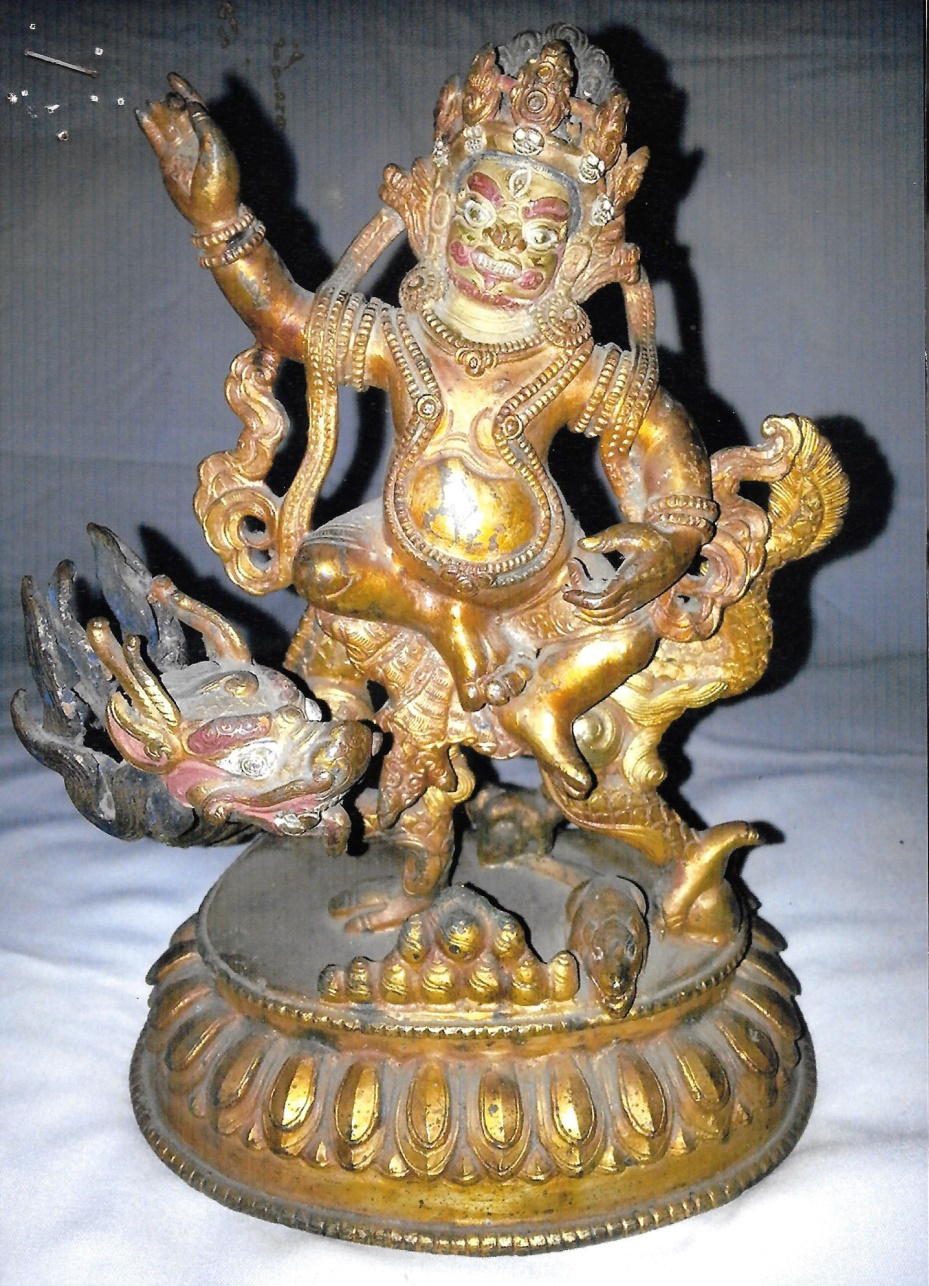 The Buddhist Master & Dragon
