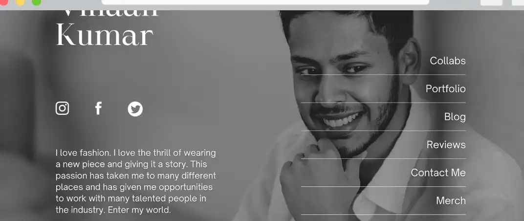 Personal Portfolio Web Page