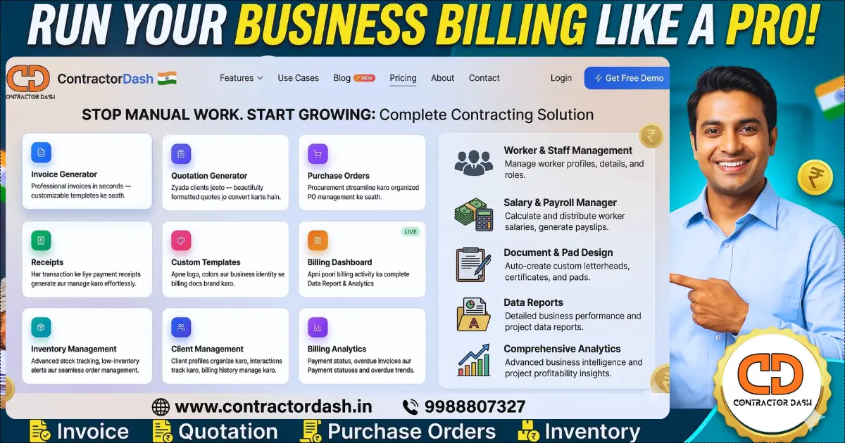 ContractorDash: Your All-in-One Solution for Smarter Business Management