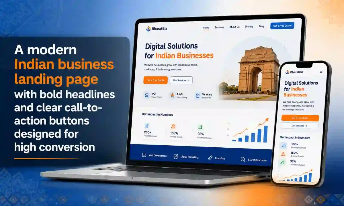 How to Design a High-Converting Homepage for Leads in India