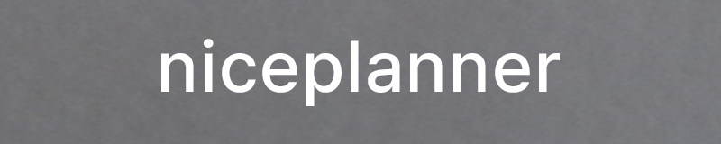 niceplanner