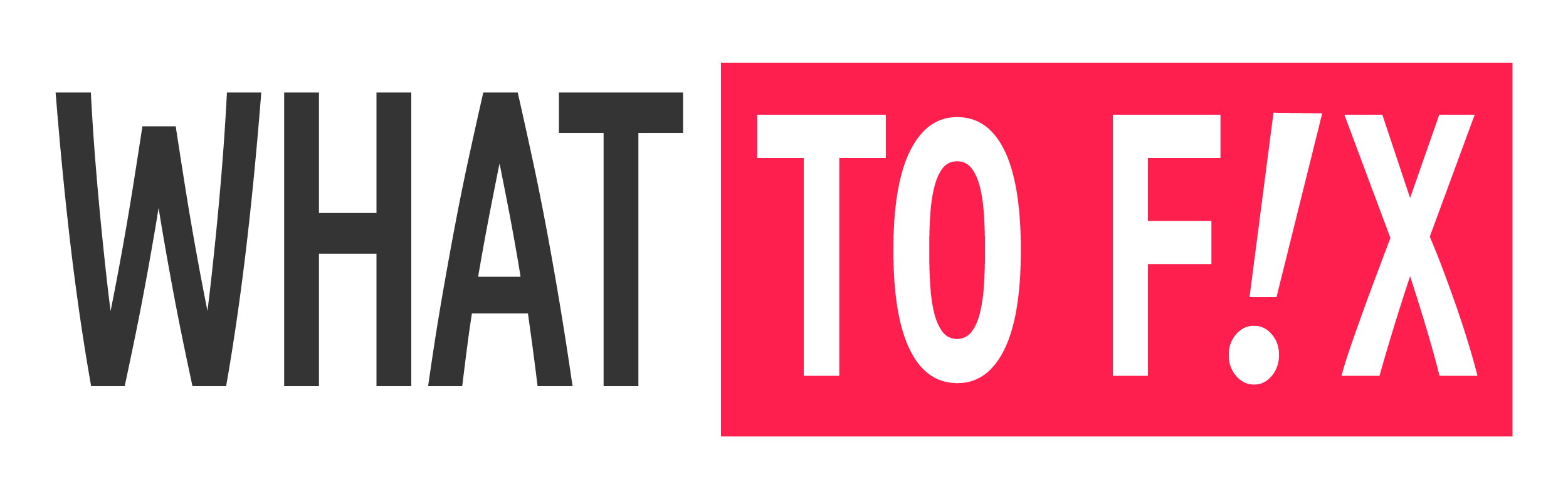 Whattofix.tech Logo