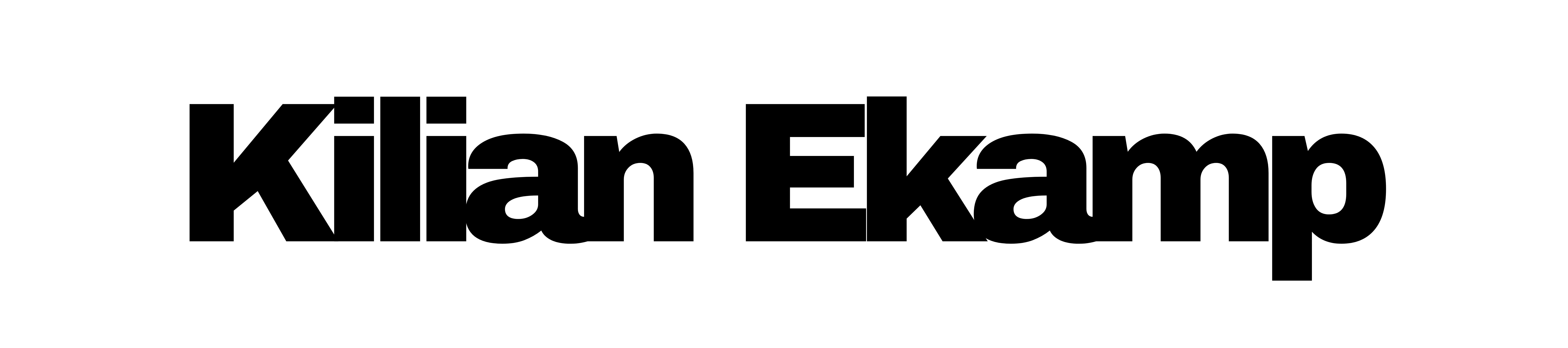 Kilian Ekamp Logo