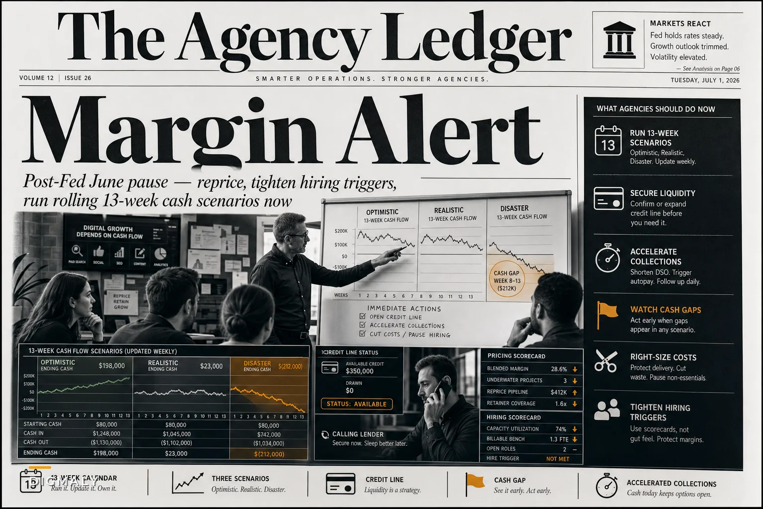 After the Fed's June pause: 6 operational steps agencies must take now to protect margins and client performance