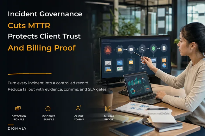 Agency incident governance to cut MTTR and client fallout